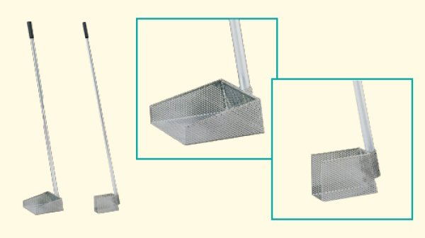 画像1: グリーストラップ清掃道具 すくいん棒 小 旭化成ホームプロダクツ ※個人宅配送不可・別途送料 (1)