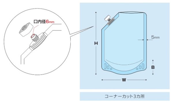画像3: キャップ付き透明スタンドパック 夢パック DPM-0200 (100×190(29)mm) カウパック 1ケース800枚入り (3)