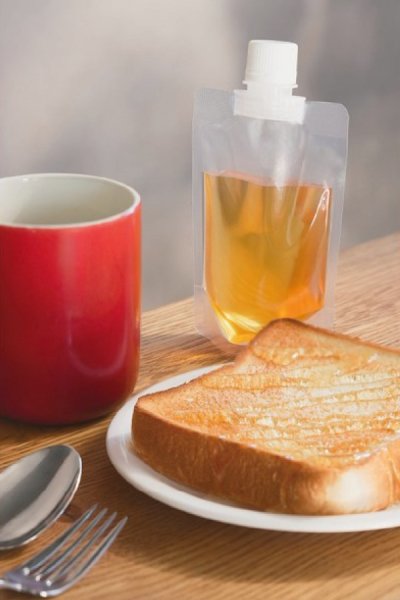 画像1: キャップ付き透明スタンドパック 夢パック DS16-TB0200 (110×140(33.5)mm) カウパック 1ケース900枚入り (1)