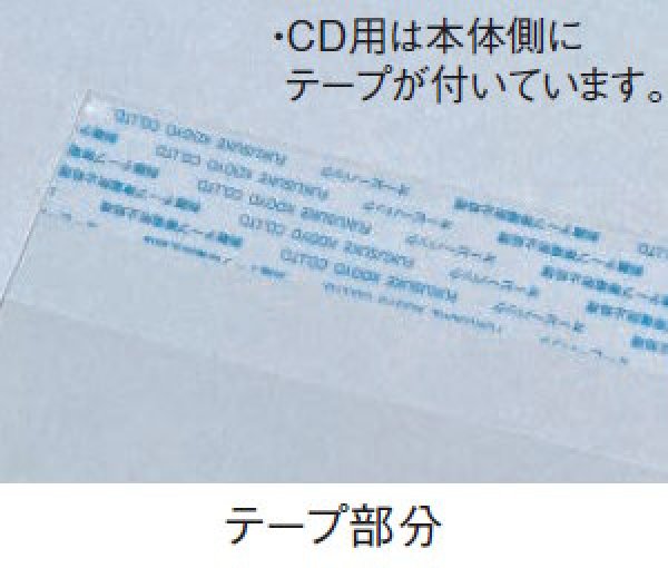画像3: OP溶断袋 オーピーパック テープ付き T-24-33.2 (240×332+40mm) 福助工業 1ケース3,000枚入り ※別途送料 (3)
