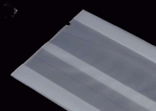 画像2: バリアー性 マット調 合掌ガゼット袋 合掌ガゼットGMN No.22 (70×30×150mm) 福助工業 1ケース5,000枚入り (2)