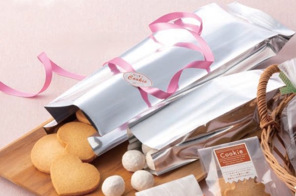 画像1: VM規格袋 Aタイプ アルミガゼット袋 VM規格袋 Aタイプ No.5 (100×50×370mm) 福助工業 1ケース800枚入り (1)