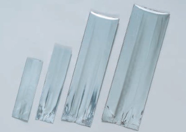 画像2: VM規格袋 Aタイプ アルミガゼット袋 VM規格袋 Aタイプ No.2 (60×50×250mm) 福助工業 1ケース2,000枚入り (2)