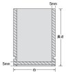 画像2: ナイロンポリ VTタイプ No.8A5 (150×310mm) 福助工業 1ケース2,000枚入り (2)