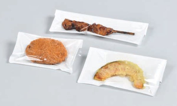 画像1: ハーフクリアパック 個包装用 18×19 (180×190mm) 福助工業 1ケース6,000枚入り (1)