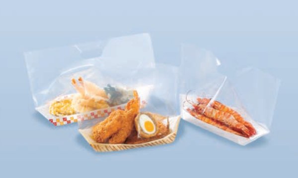 画像1: プラッターバッグ No.260 チェック (260×180×45mm) 福助工業 1ケース1,600枚入り (1)