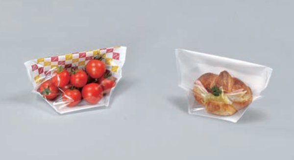 画像1: タートルパックJAA20-16 フレッシュ赤T (200×160×55/25mm) 福助工業 1ケース3,000枚入り (1)