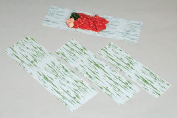 画像1: 白竹皮 No.2 (100×355mm) 福助工業 1ケース3,000枚入り (1)