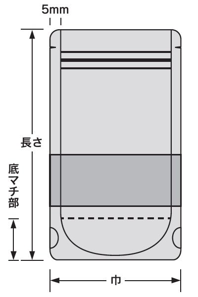 画像2: スタンドチャック袋クラフトタイプ(窓付き) No.16-26 (160×260(225)×45mm) 福助工業 1ケース800枚入り (2)