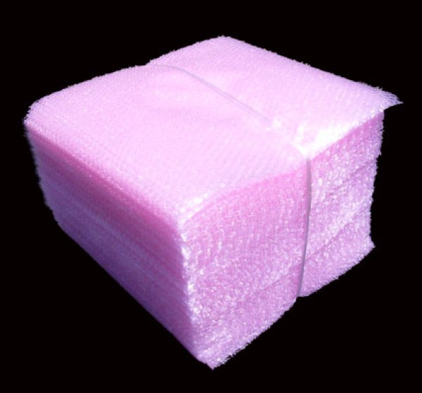 画像2: エアー緩衝材(プチプチ) キャプロン カット品 #101 (400×400mm) 400枚セット (2)