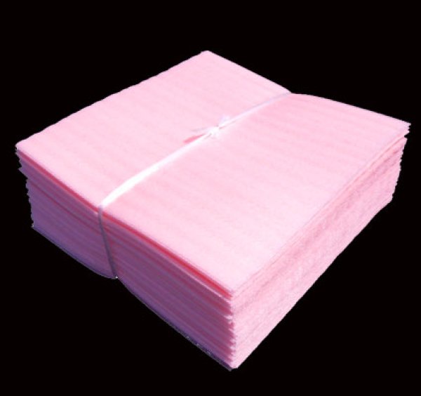 画像2: 緩衝材(高発泡ポリエチレンシート) ミラマット カット品 (400×400mm) 500枚セット (2)