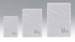 画像2: バリアー性 ボイル用(100℃) 白ベタ印刷 三方袋 BA白タイプ BA白-2233 H (220×330mm) 明和産商 1ケース1,600枚入り (2)