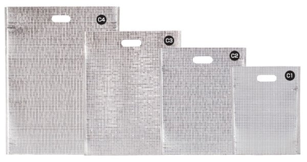 画像1: 保冷袋 ミナクールパック 平袋 Lサイズ C3 (295×375mm) 酒井化学工業 1ケース100枚入り ※個人宅別途送料 (1)