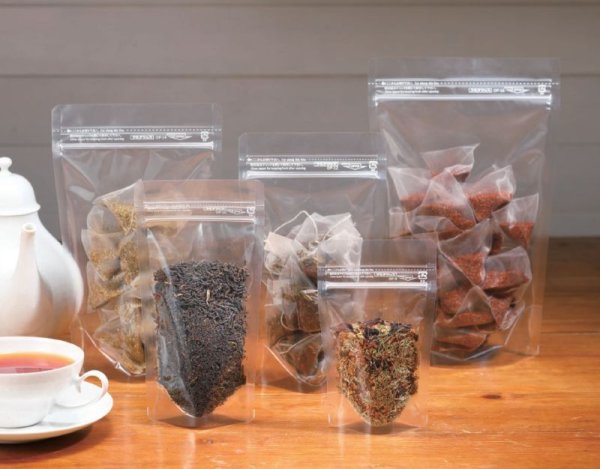 画像2: ラミグリップ スタンドパック OPタイプ (OP) OP-12 (34+180×120(35)mm) 生産日本社 1ケース2,000枚入り (2)