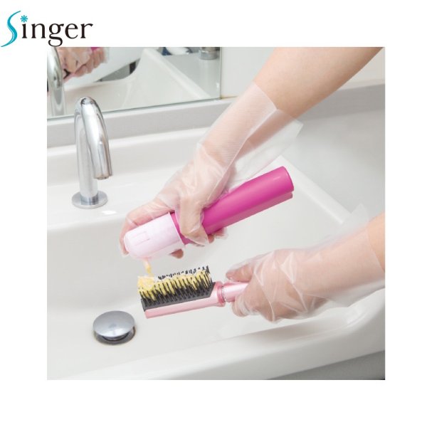 画像5: シンガー ポリエチ指絞り (クリア) 宇都宮製作 1ケース6,000枚 (200枚×30袋)入り ※個人宅配送不可 (5)