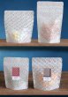 画像1: 七宝紙貼り透明蒸着 チャック付きスタンドパック TPSタイプ TPS-2 (120×190(160)×34mm) ベリーパック(富士カガク) 1ケース600枚入り ※個人宅別途送料 (1)